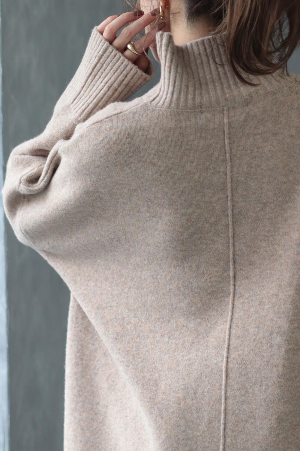 Bonjour Sagan公式オンラインストア ハイネックプルオーバーニット